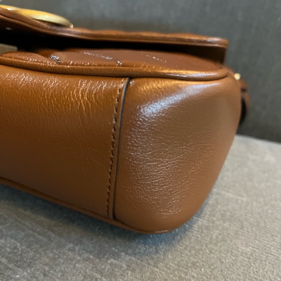 Sold! BRAND NEW Gucci Marmont shoulder bag, dark brown leather - Picture 5 of 9